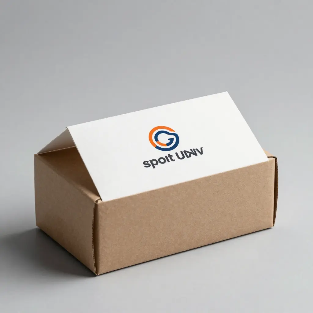 Professionella företagsförpackningar med logotyp